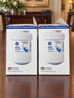 GE water filters set of 2 new in box and sealed.